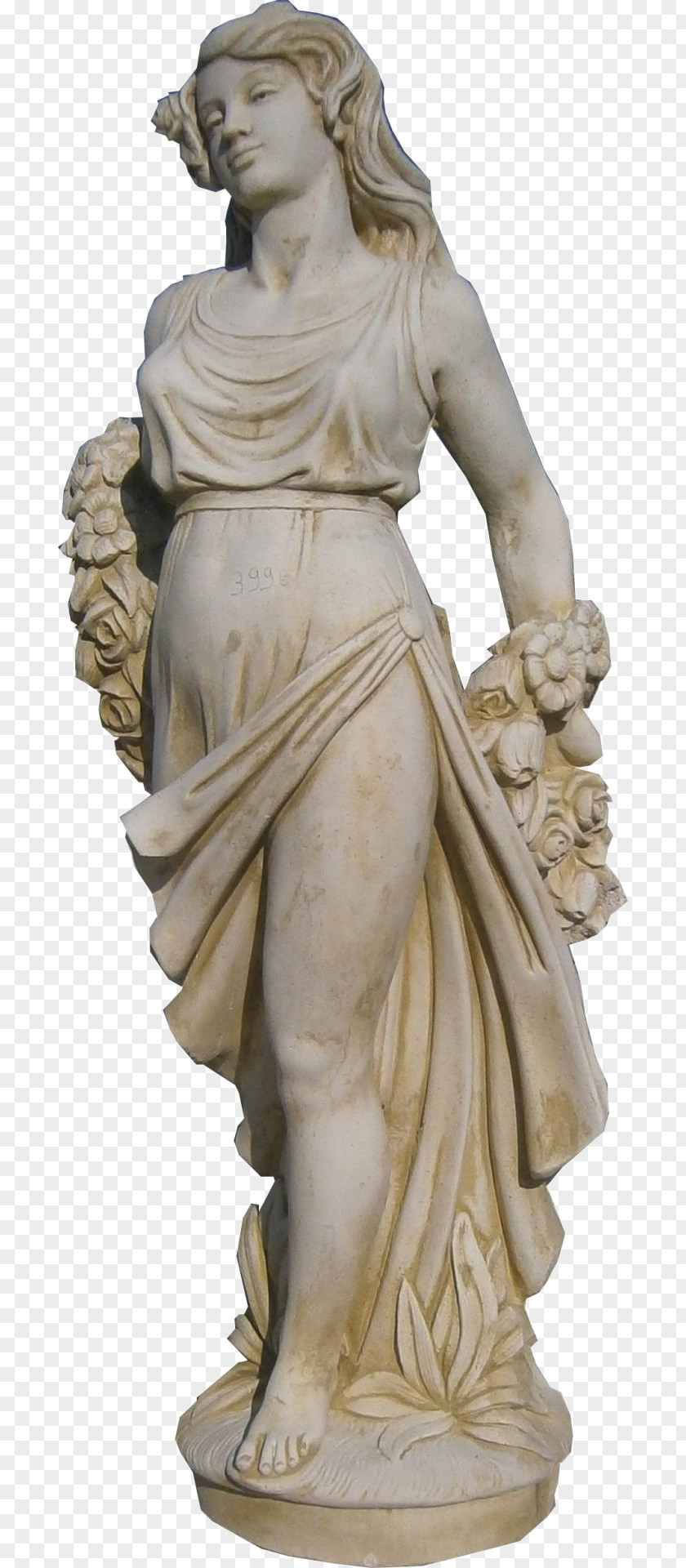 Woman Statue Figurine Classical Sculpture Ancient Greek PNG