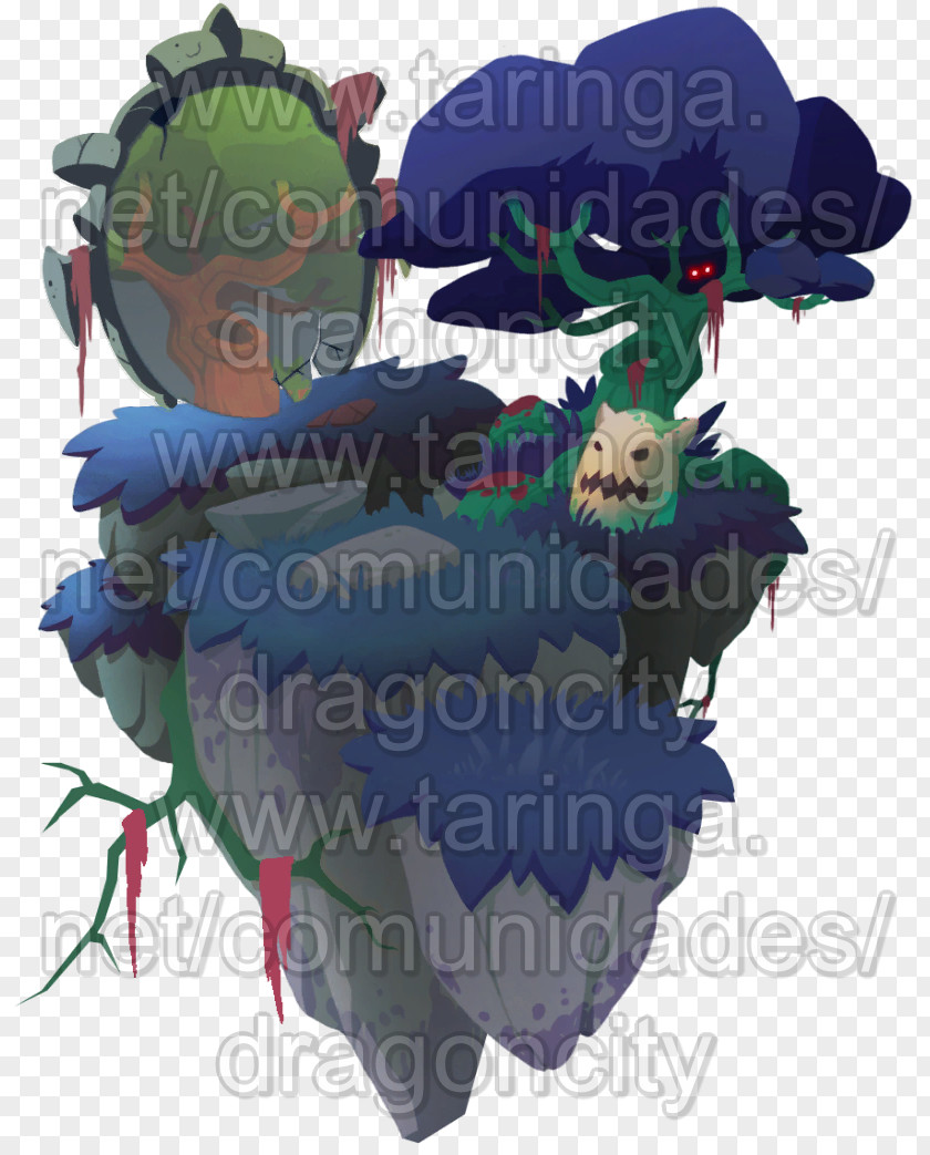 Darkness Dragon City Island Monster The Dark Forest Illustration PNG