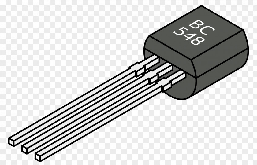 Lm BC548 Bipolar Junction Transistor NPN Common Emitter PNG