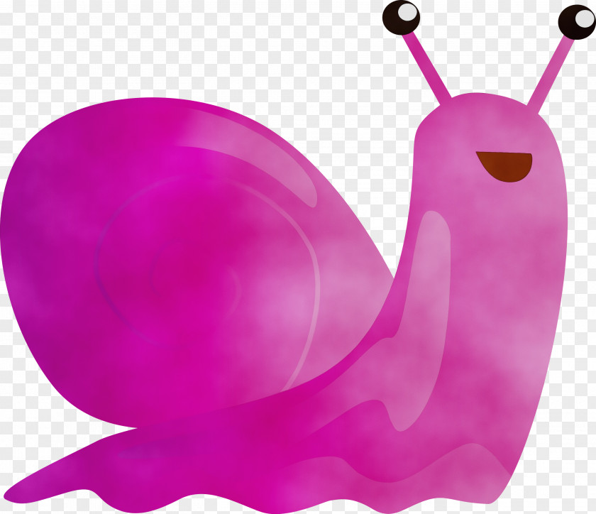 Pink Violet Magenta Snails And Slugs Snail PNG