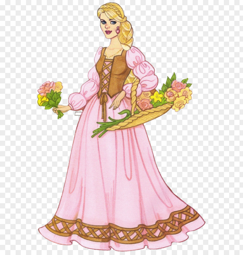 Robe Cartoon Gown Paper Dress PNG