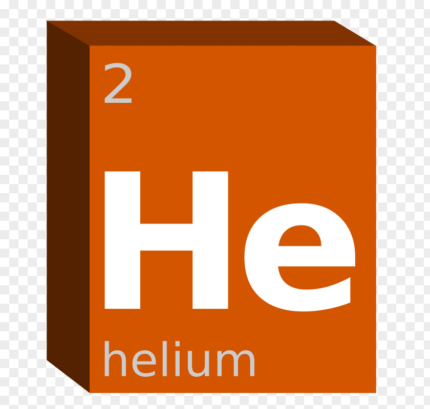 Symbol Periodic Table Chemistry Chemical Element Helium Block PNG