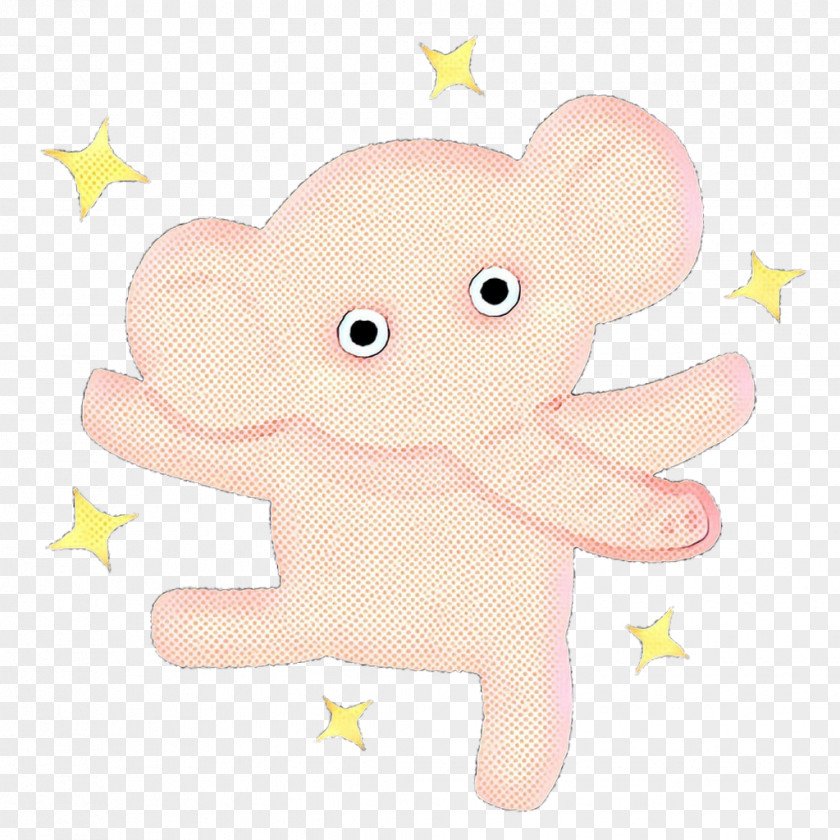 Fictional Character Sticker Elephant Cartoon PNG