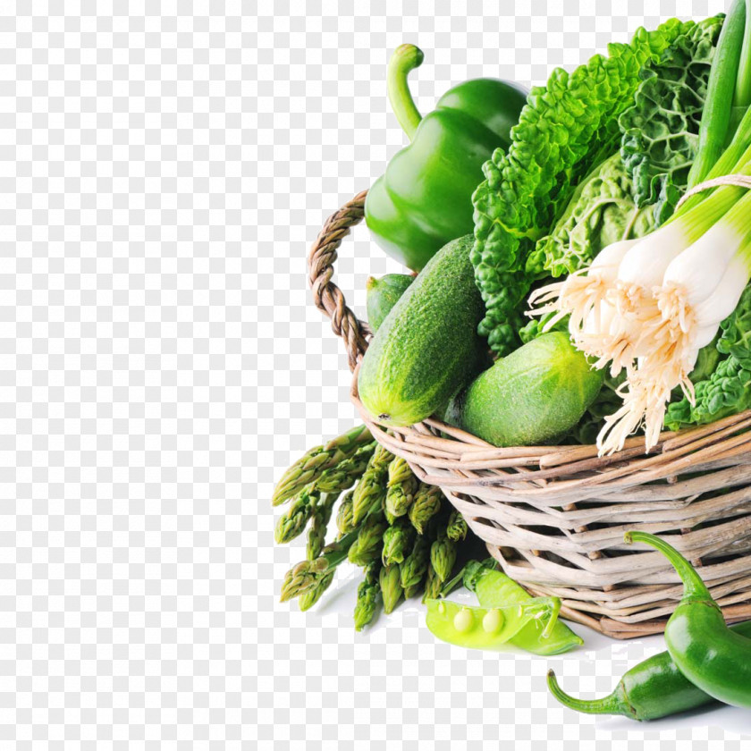 Fresh Green Vegetables Organic Food Leaf Vegetable Photography PNG