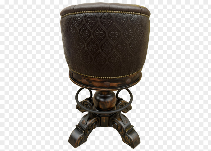 Genuine Leather Stools Antique PNG