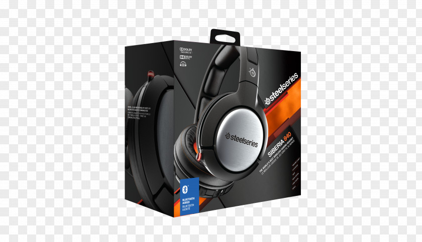Headphones SteelSeries Siberia 840 Xbox 360 Wireless Headset Audio PNG