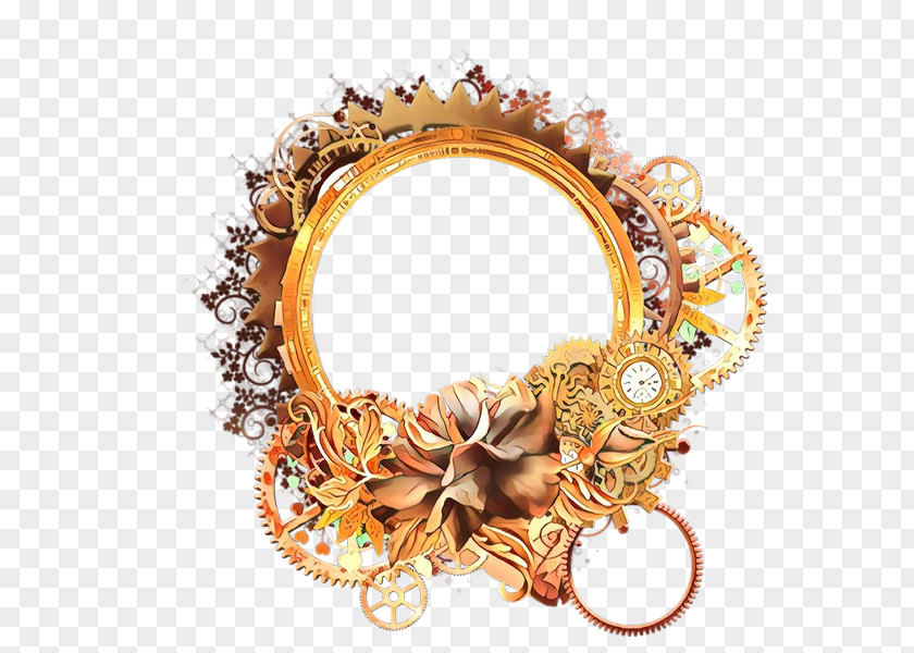 Metal Ring Flower PNG