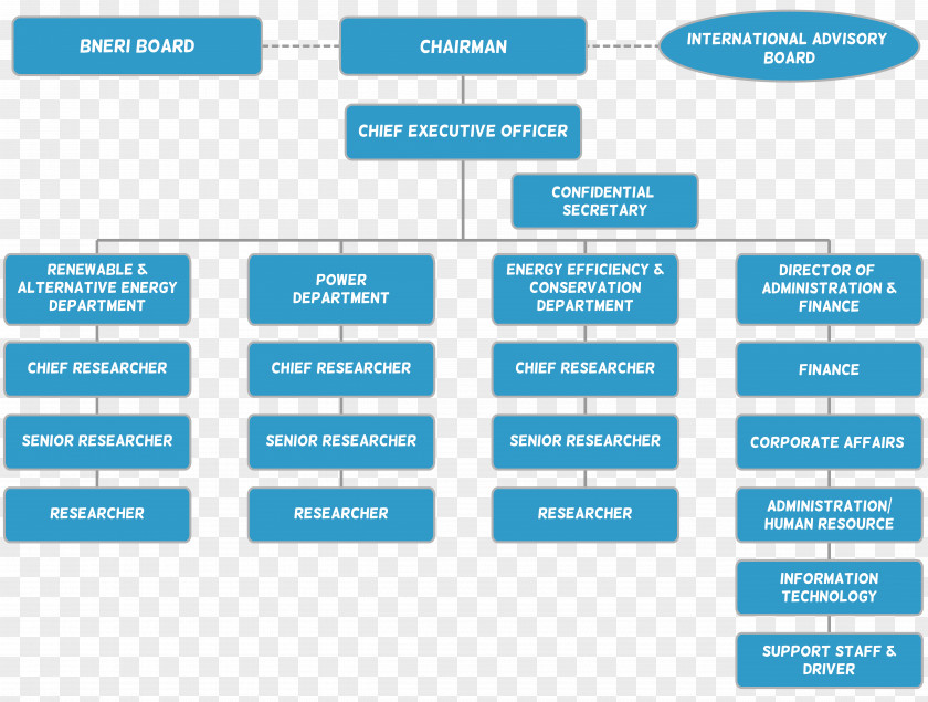Organizational Structure Chart Diagram Chief Executive PNG