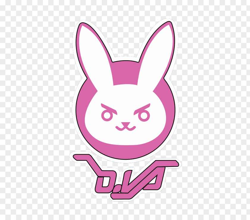Overwatch T-shirt D.Va Logo Decal PNG Decal, clipart PNG
