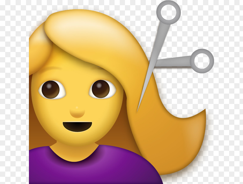 Smiley Emoji Domain Hairstyle IPhone PNG