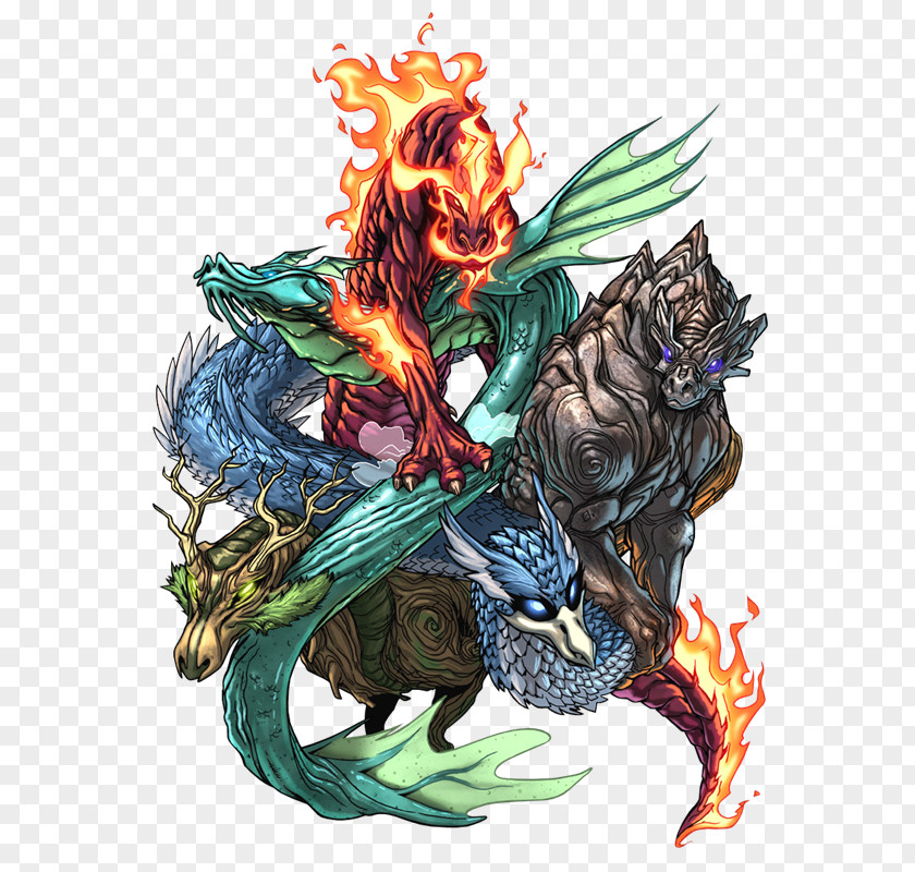 Terrorist The Book Of Dragon Elemental Classical Element Earth PNG