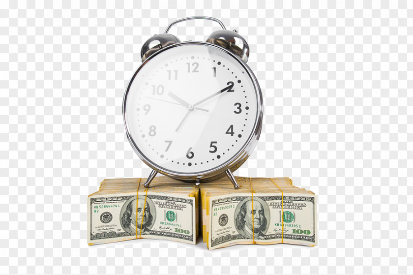 Alarm Money PPT Element Clock Finance PNG