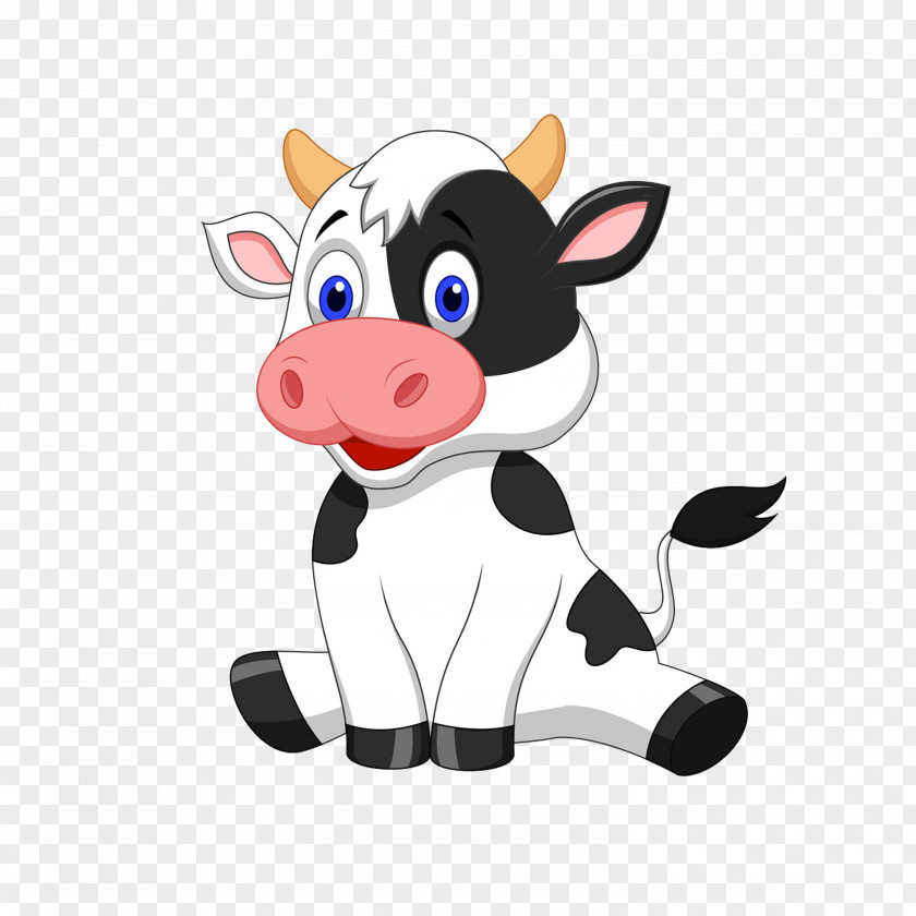 Dairy Cow Cattle Cartoon Stock Photography PNG