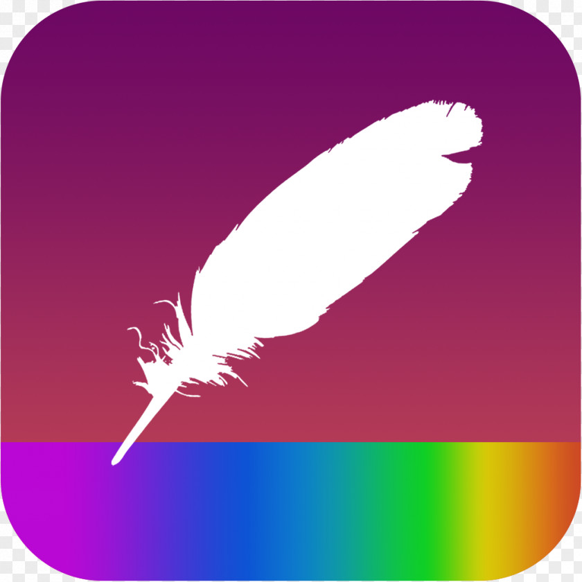 Feather Pink M Beak RTV PNG