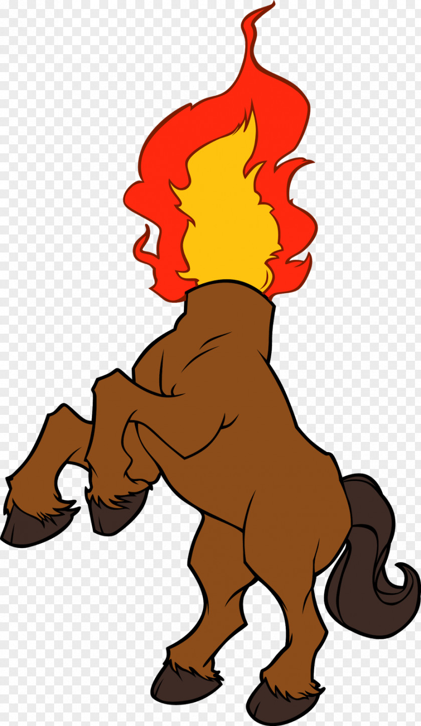 Horse Headless Mule Legend Clip Art PNG