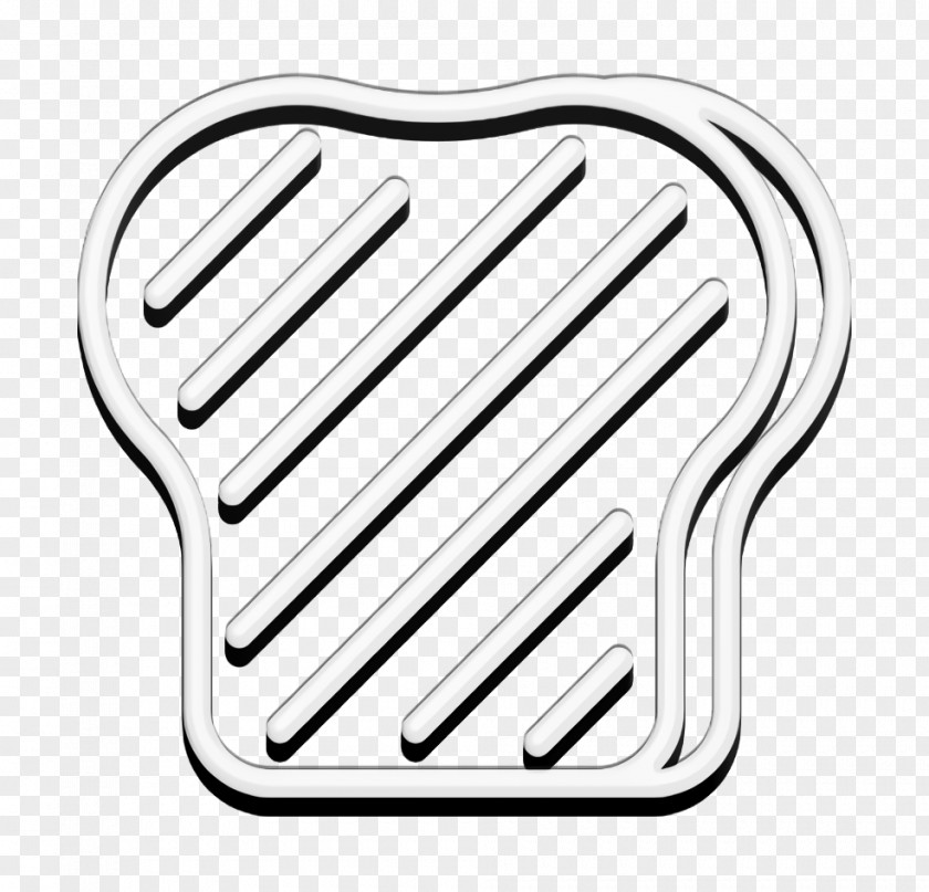 Toast Icon Gastronomy PNG