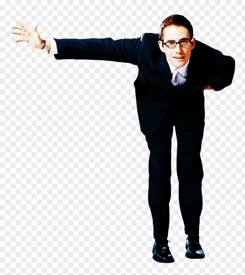 Businessperson Hand Standing Arm Gentleman Gesture Suit PNG
