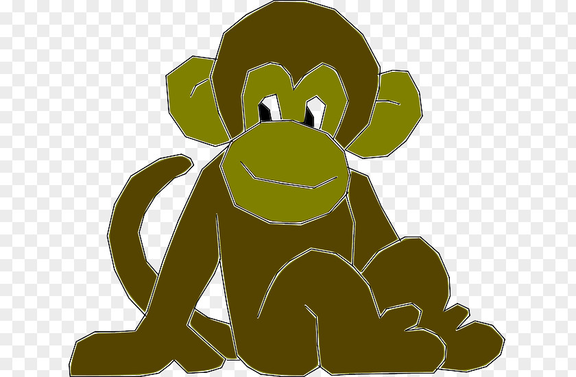 Monkey Capuchin Chimpanzee Clip Art PNG