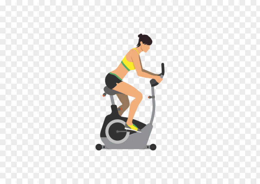Power Cycling Vector Euclidean Physical Exercise Bicycle Motion PNG