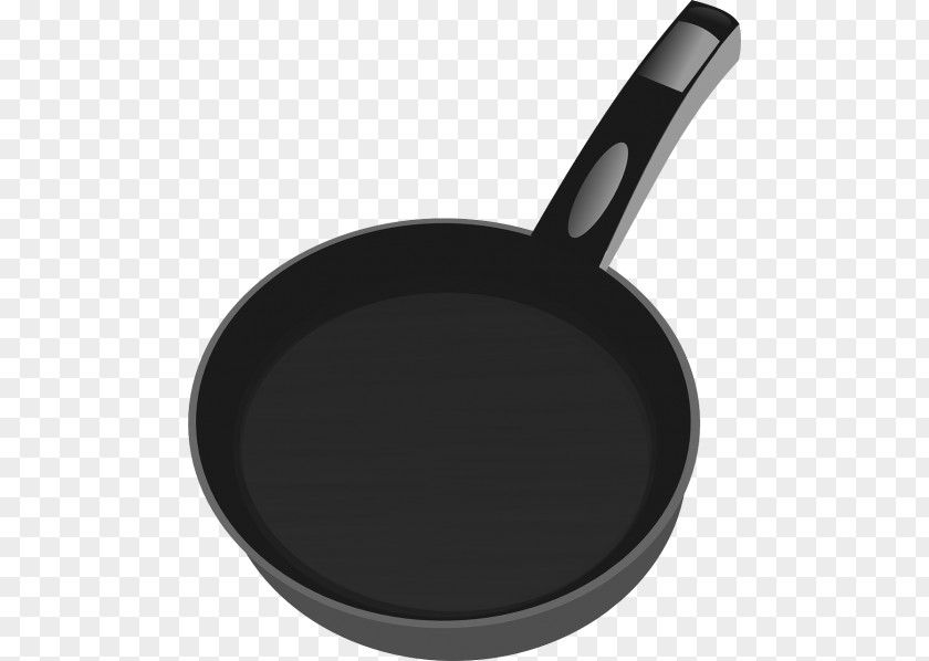 Frying Pan Cookware Clip Art Image Non-stick Surface PNG