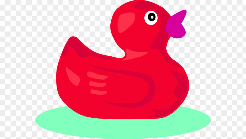 Red Duck Cliparts Daisy Rubber Blue Clip Art PNG
