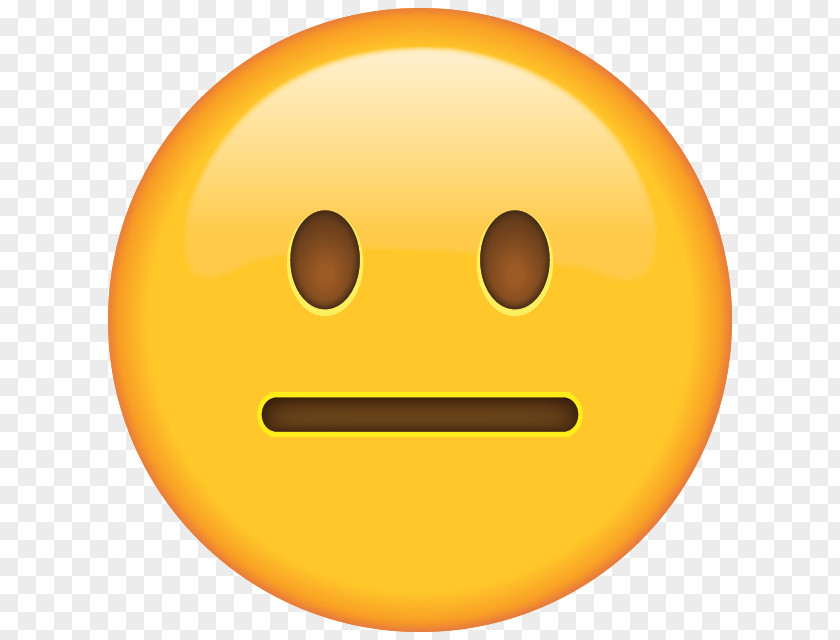 Face Emoji Smiley Emoticon Blank Expression Feeling PNG