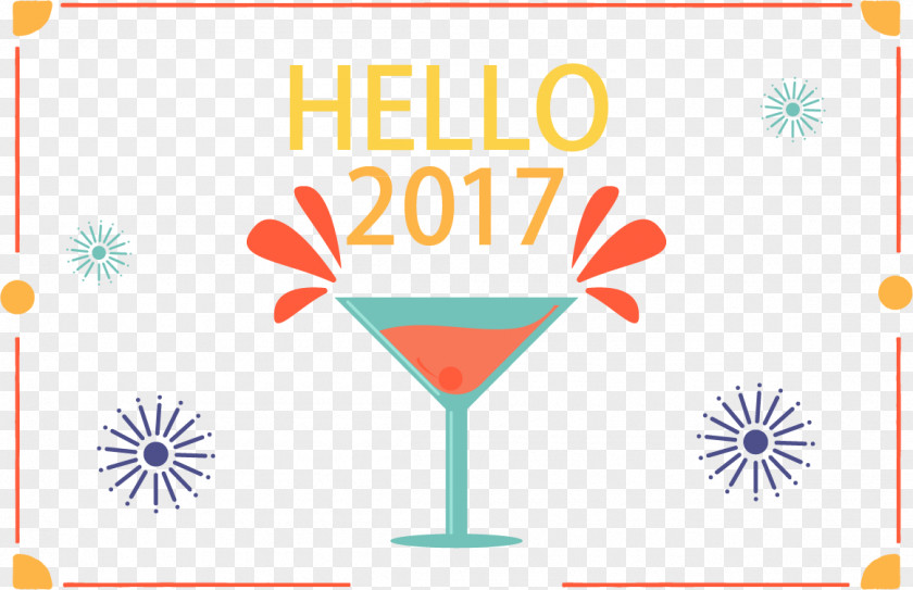 Hello 2017 Euclidean Vector Clip Art PNG