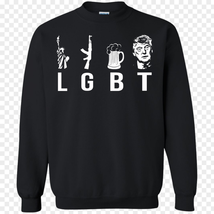 LGBT Trump T-shirt Hoodie Sweater Bluza PNG