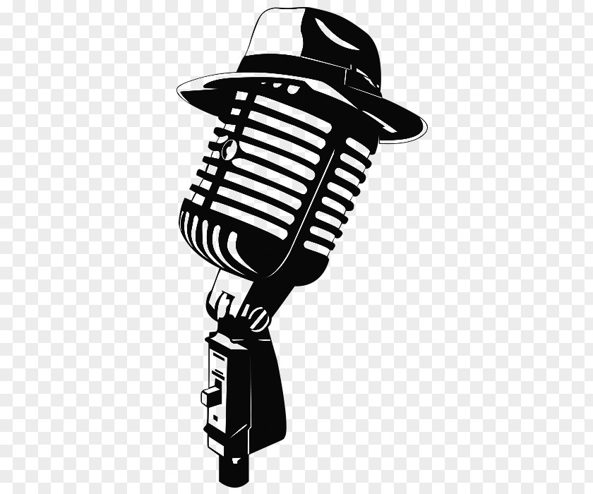 Microphone Wall Decal Sticker Decorative Arts PNG