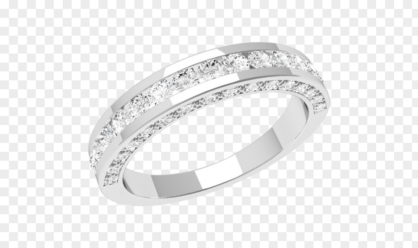 Platinum Ring Eternity Wedding Diamond Gold PNG