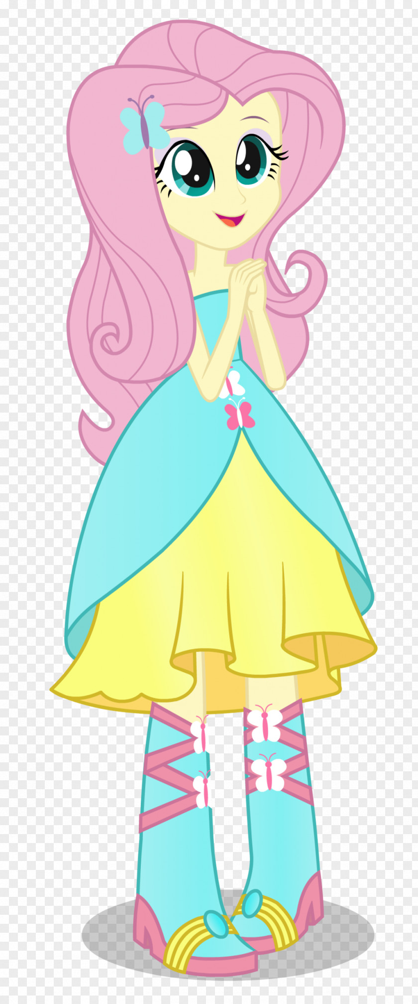 Dress Fluttershy Rarity Applejack Pinkie Pie Rainbow Dash PNG