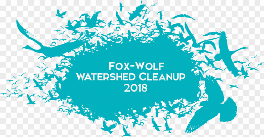 Earth Countdown Fox-Wolf Watershed Cleanup 2018 Alliance Gray Wolf WINEWALK PNG