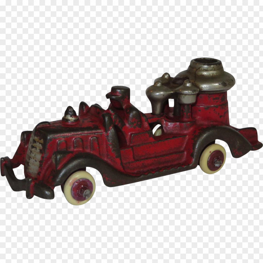 Fire Truck Model Car Vintage Scale Models Automotive Design PNG