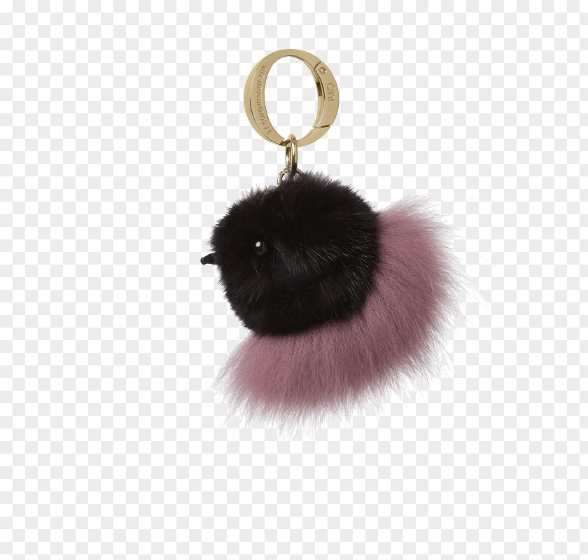Fur Kopenhagen Bag Charm Mink PNG