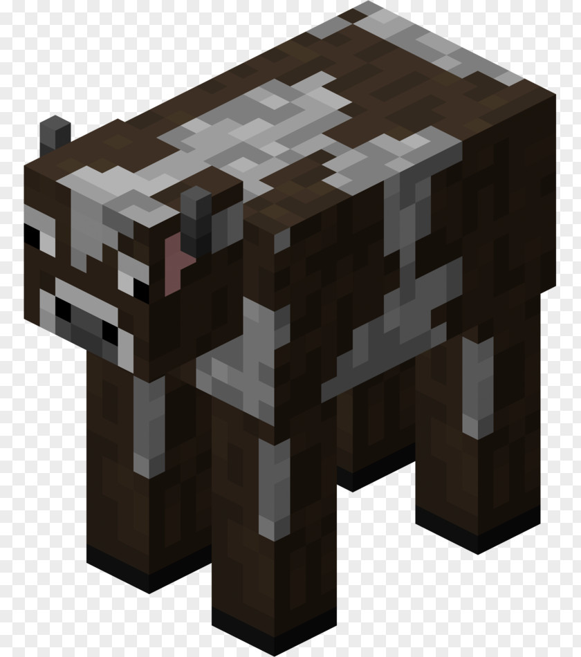 Mine Minecraft Cattle Mob Skeleton Video Game PNG