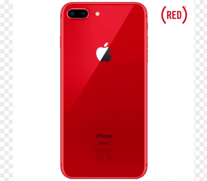 Red Feature PhoneSmartphone Smartphone Apple IPhone 8 Plus 7 128GB PNG