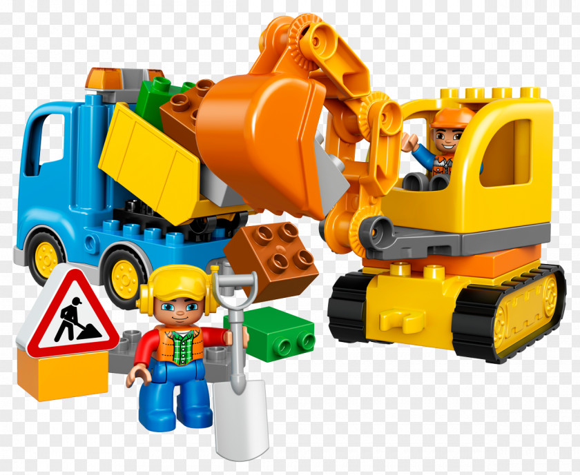 Excavator Lego Duplo Amazon.com Toy Minifigure PNG