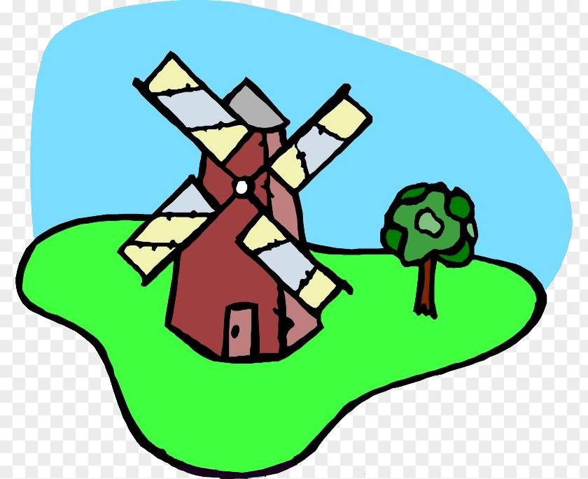 Grass Windmill Electricity Generation Clip Art PNG