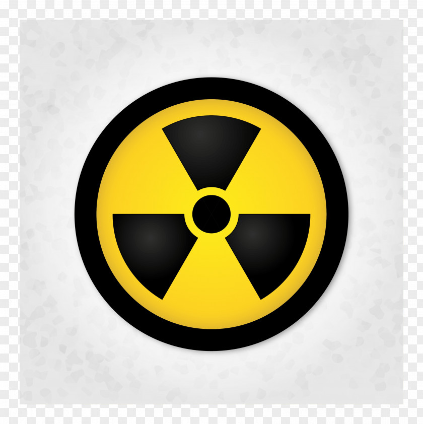 Nuclear Radiation Hazard Symbol Radioactive Decay PNG