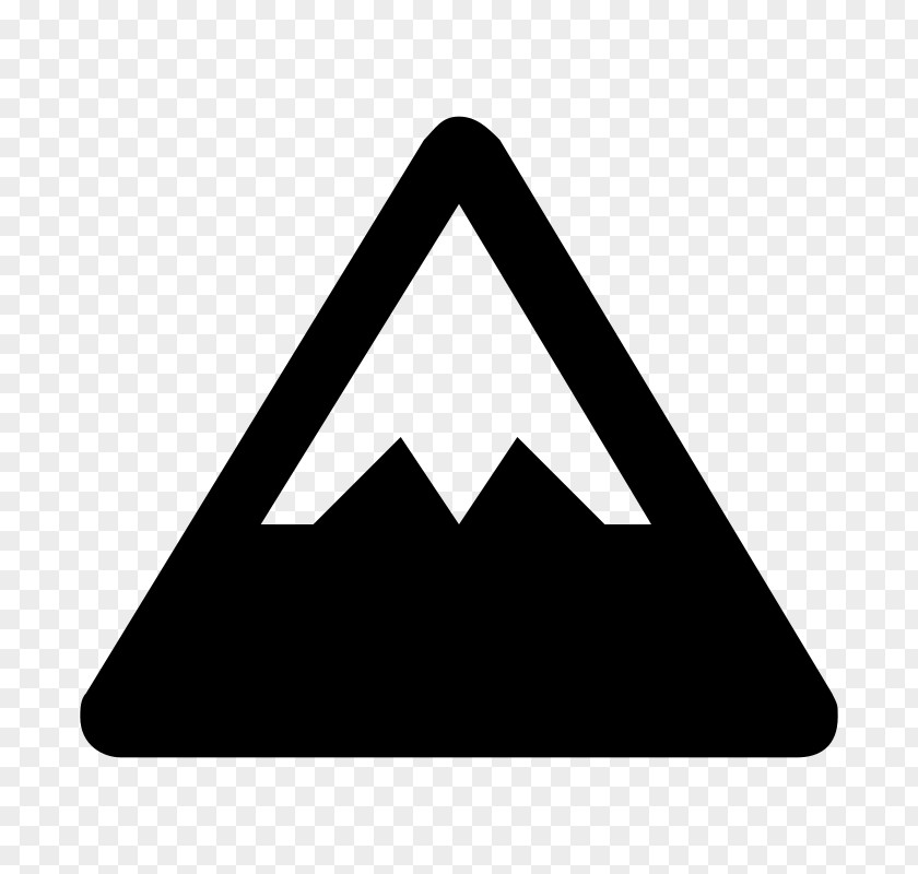Symbol Mountain Clip Art PNG
