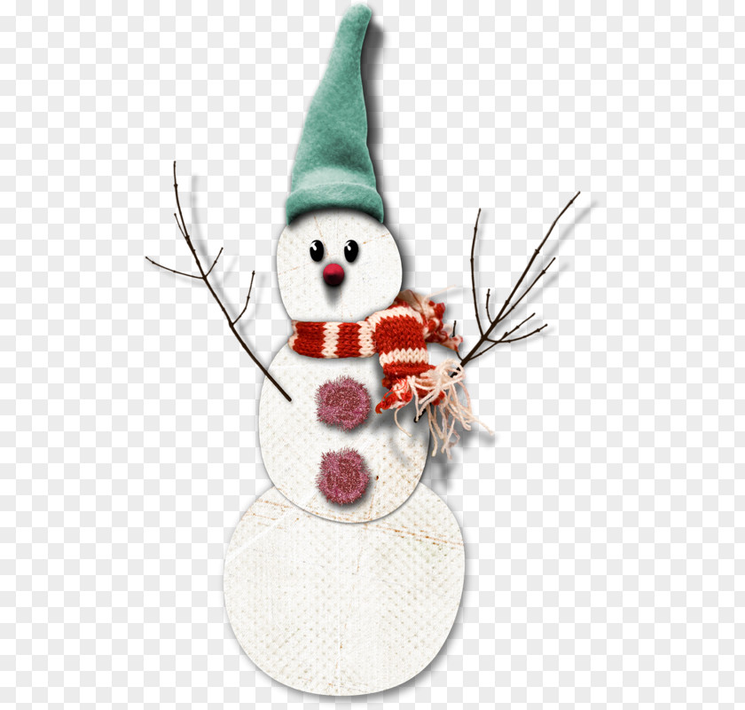 Winter Snowman PNG