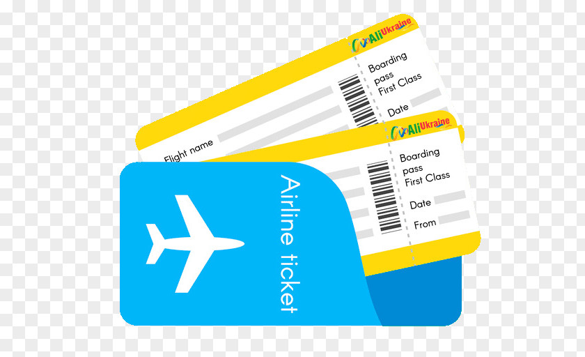 Airplane Flight Air Travel Airline Ticket PNG