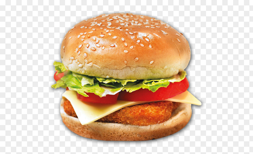 Chicken Burger Cheeseburger Hamburger Veggie Breakfast Sandwich Whopper PNG