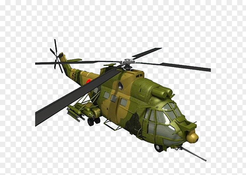 Helicopter Rotor IAR 330 Aérospatiale SA Puma Romania PNG