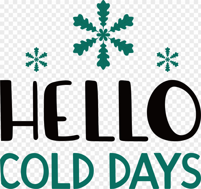 Hello Cold Days Winter PNG