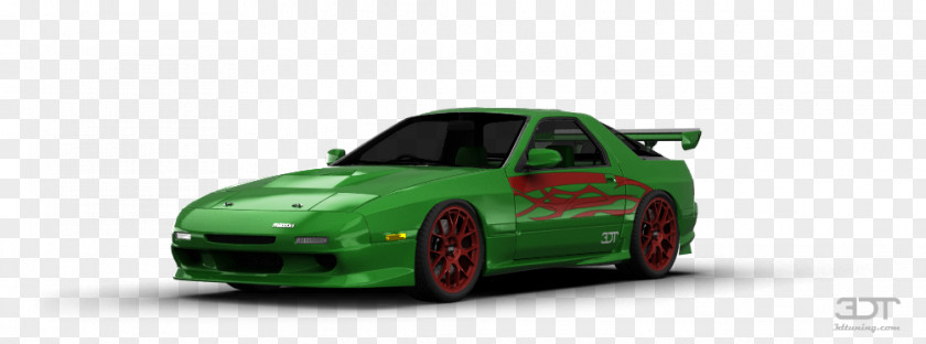 Mazda Rx 7 Compact Car Motor Vehicle Automotive Design Model PNG