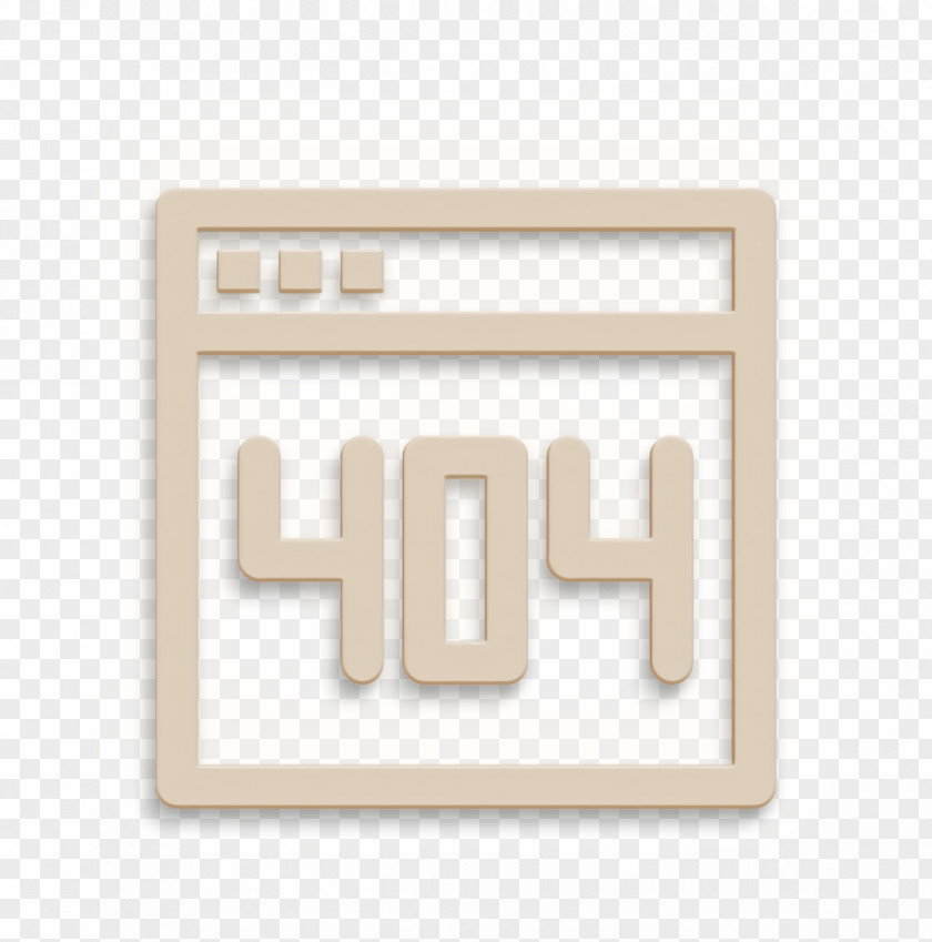 UI Icon Error 404 Page Not Found PNG