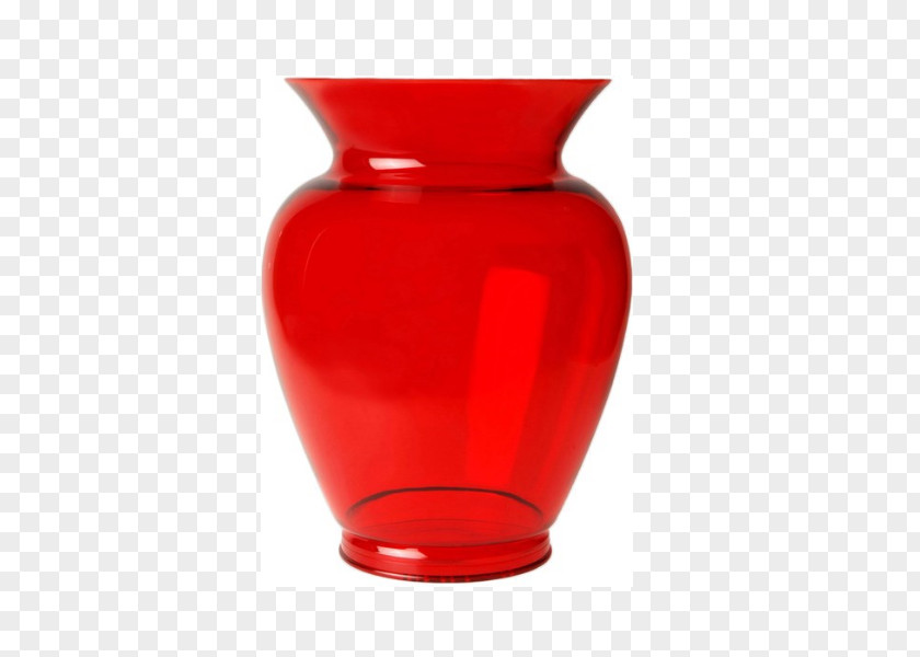 Vase Kartell Red Color PNG