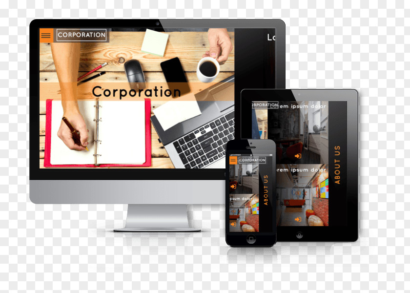 Bar Creative Theme Responsive Web Design WordPress Blog PNG