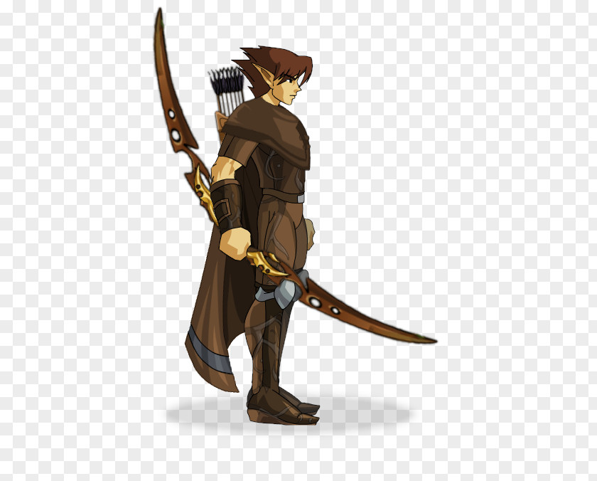 Elf Hunter Spear Weapon Cartoon Character Fiction PNG